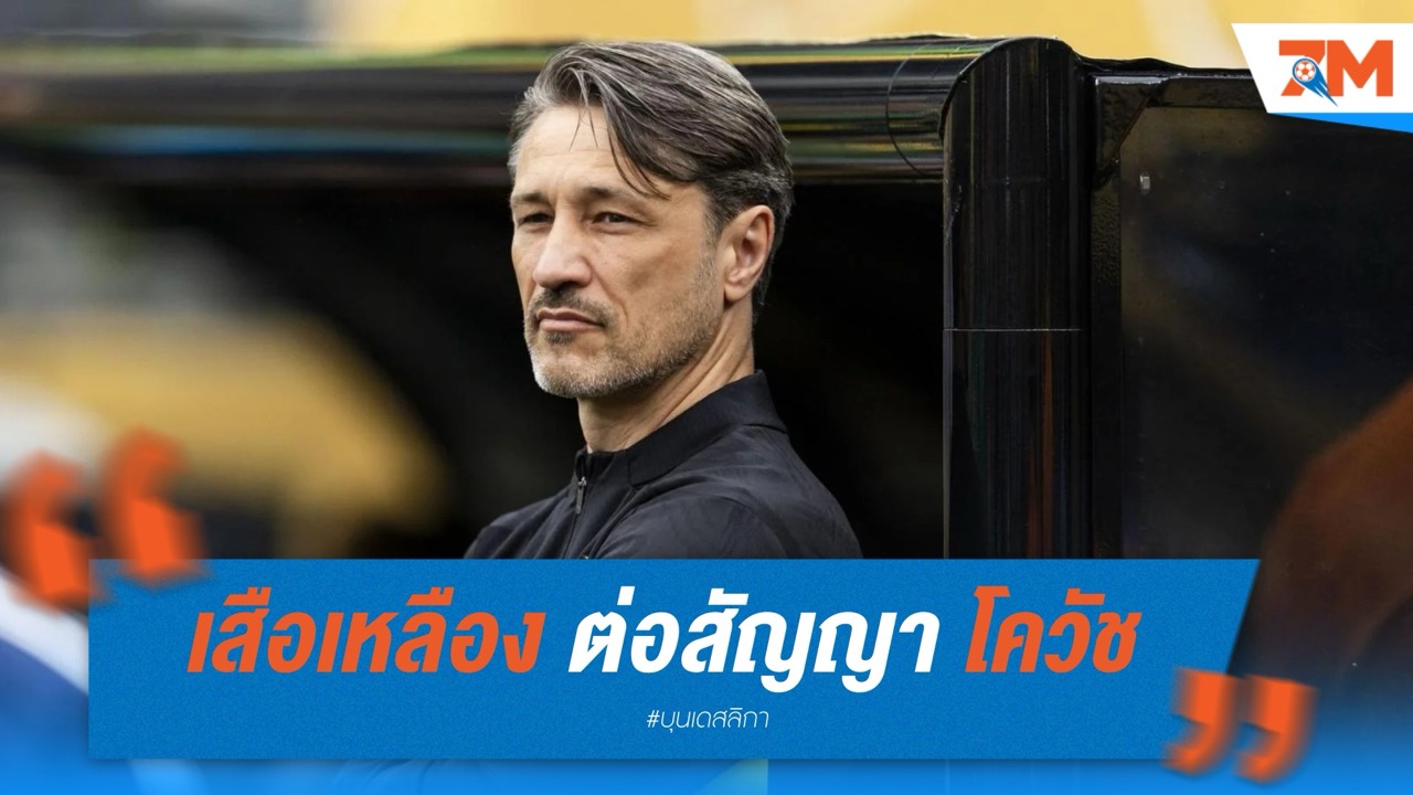 เสือเหลือง ต่อสัญญา โควัช หลังพาทีมคว้าตั๋ว UCL
